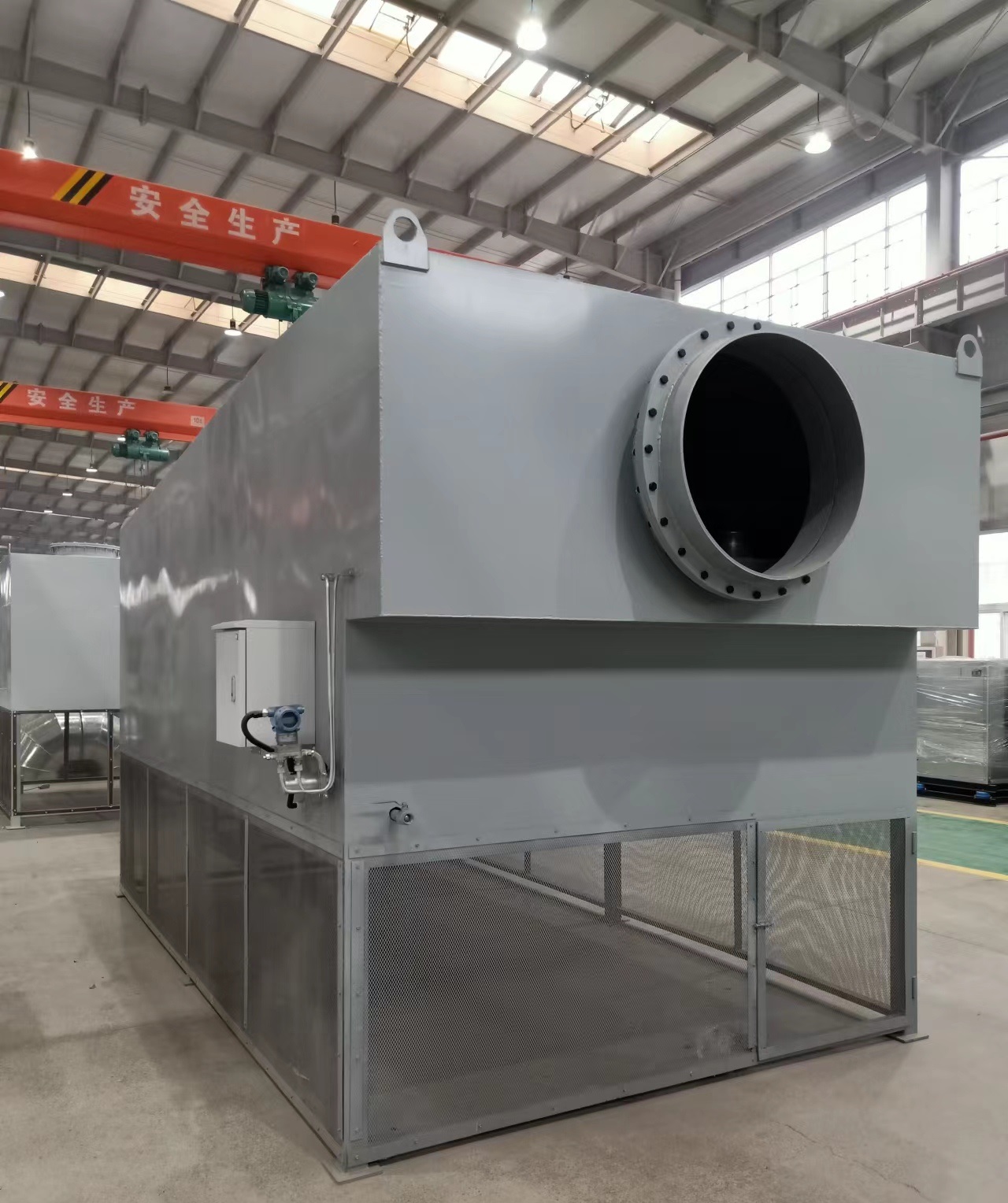 硫磺制酸領(lǐng)域用自潔式空氣過(guò)濾器