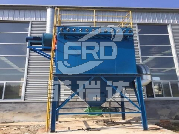 石料鑄造廠單機(jī)袋式除塵器